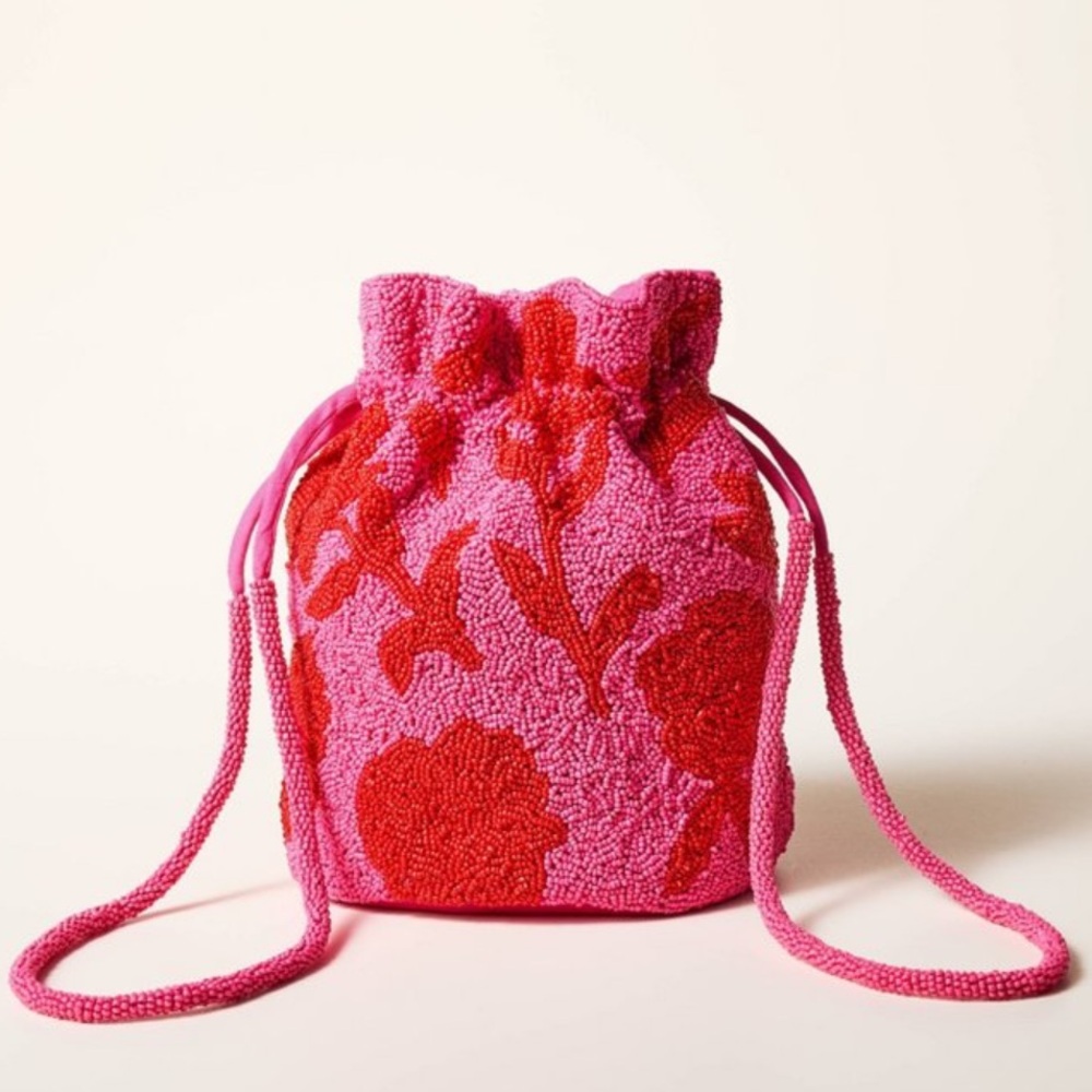 NWT Kate Spade Target Beaded Bucket Bag